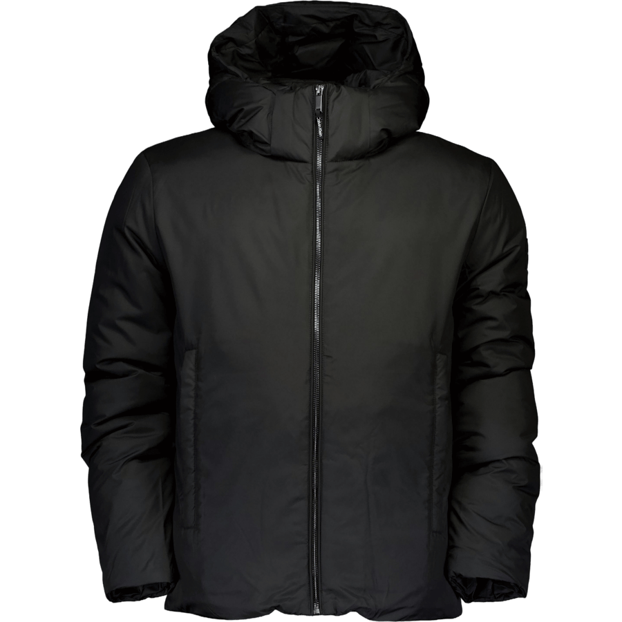 Non Quilt Padded Hooded Jacket Beh Ck Black