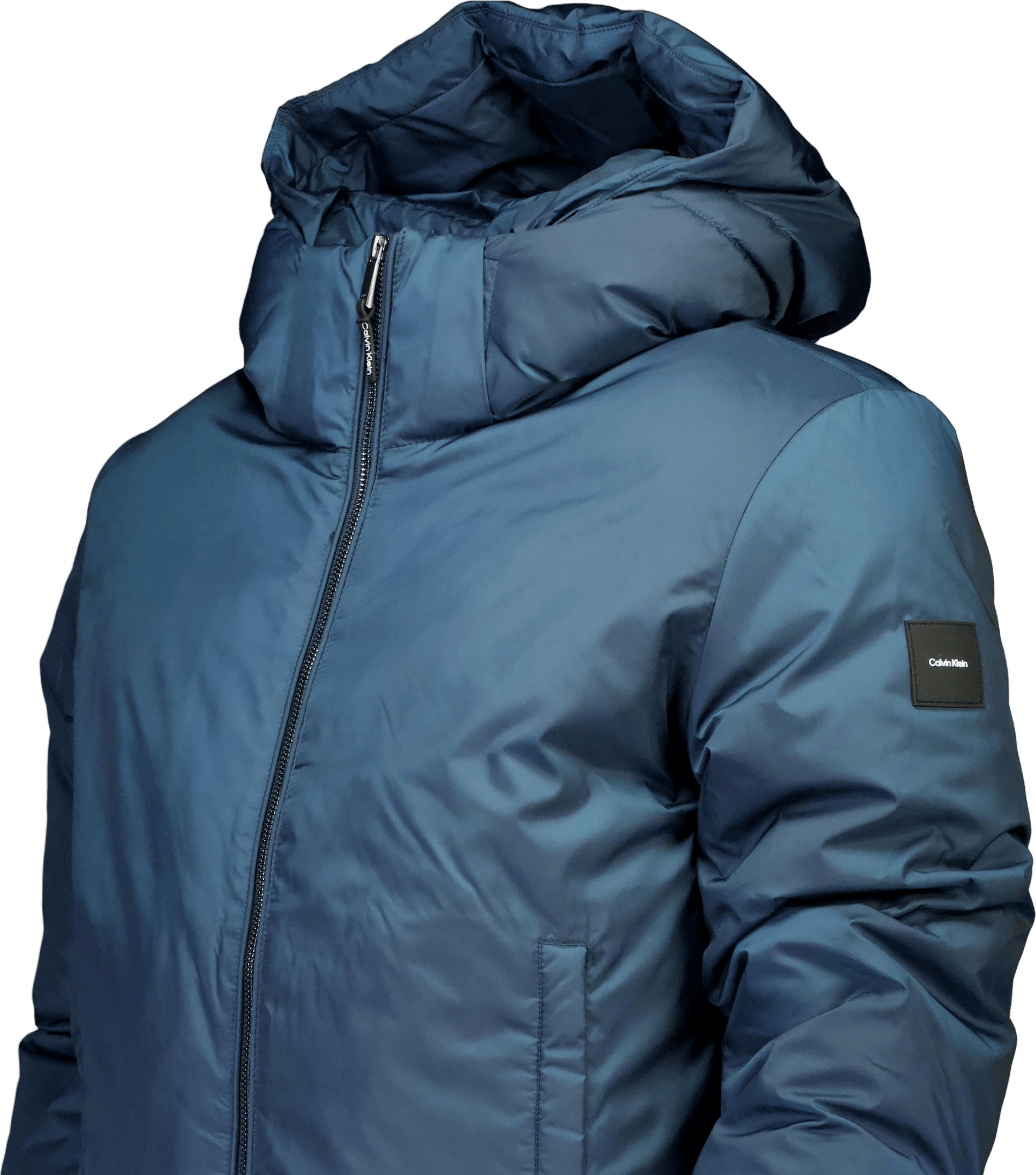 Non Quilt Padded Hooded Jacket Ppk Ink - Bild 3