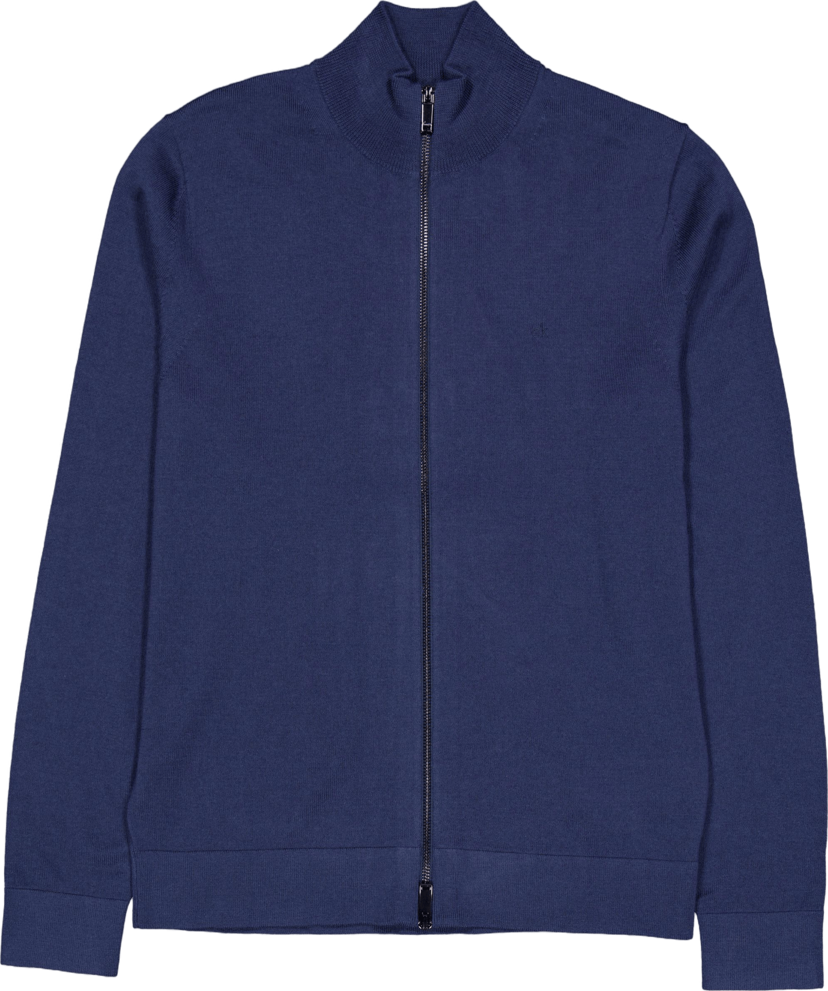 Merino Rws Zip Through Jacket Ppk Ink, Male, Vêtements, Tops, Bleu, L