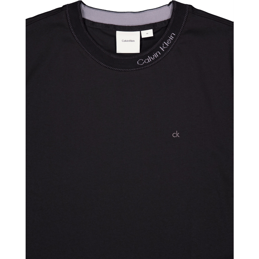 Neck Logo T-shirt Beh Ck Black - Bild 3