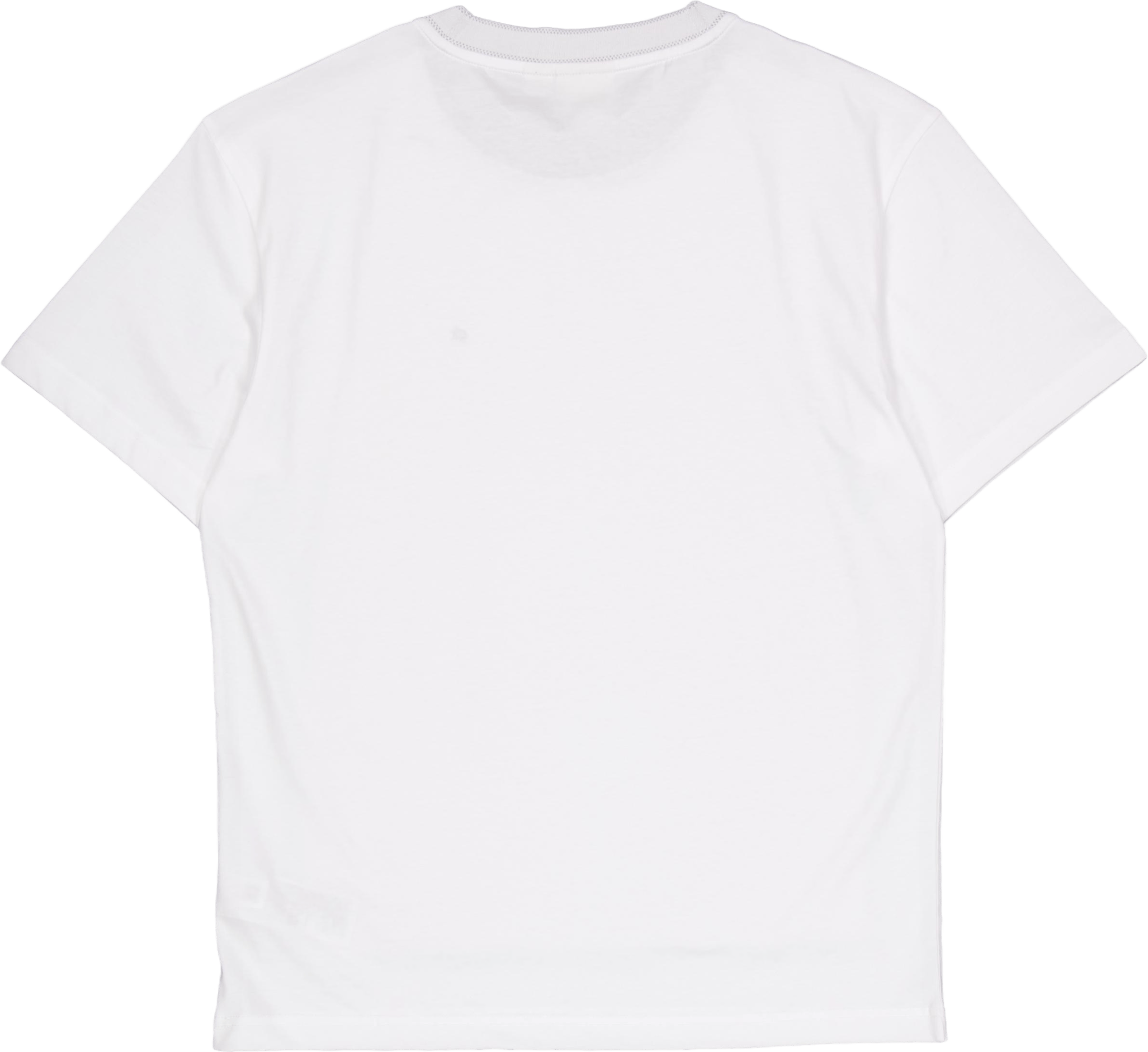 Neck Logo T-shirt Yaf Bright White - Bild 2