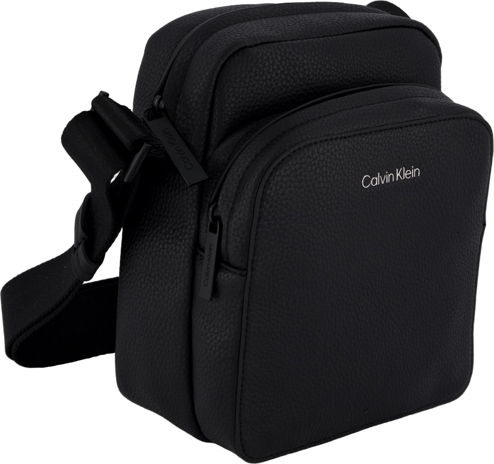 Ck Must Reporter S W/pckt Beh Ck Black Pebble, Male, Ekwipunek, Akcesoria, Czarny, ONESIZE