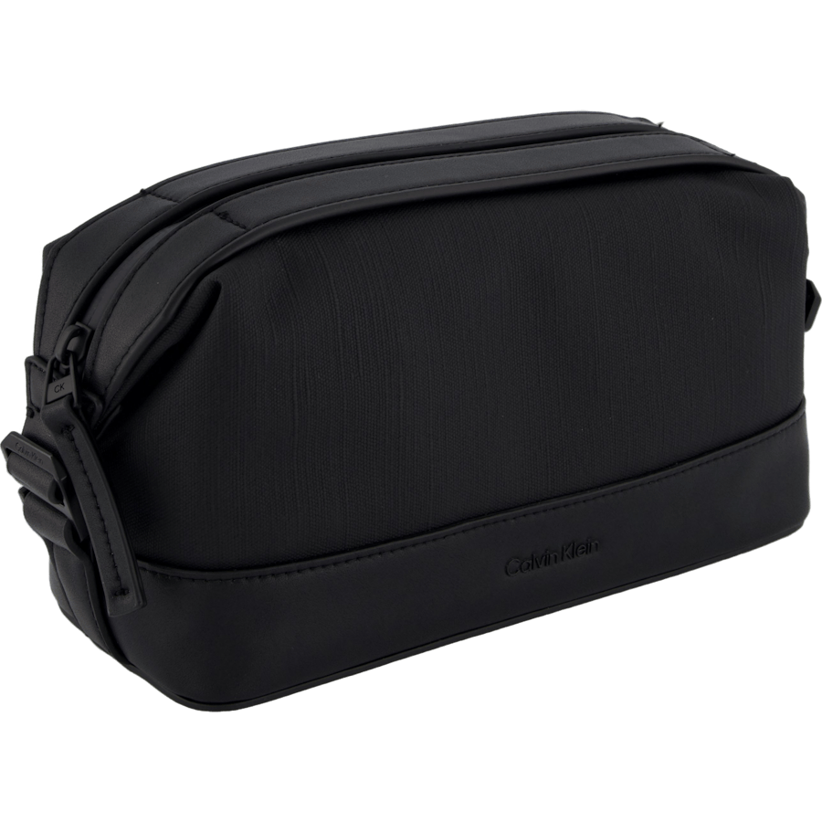 Tech Sensual Washbag Beh Ck Black Textured