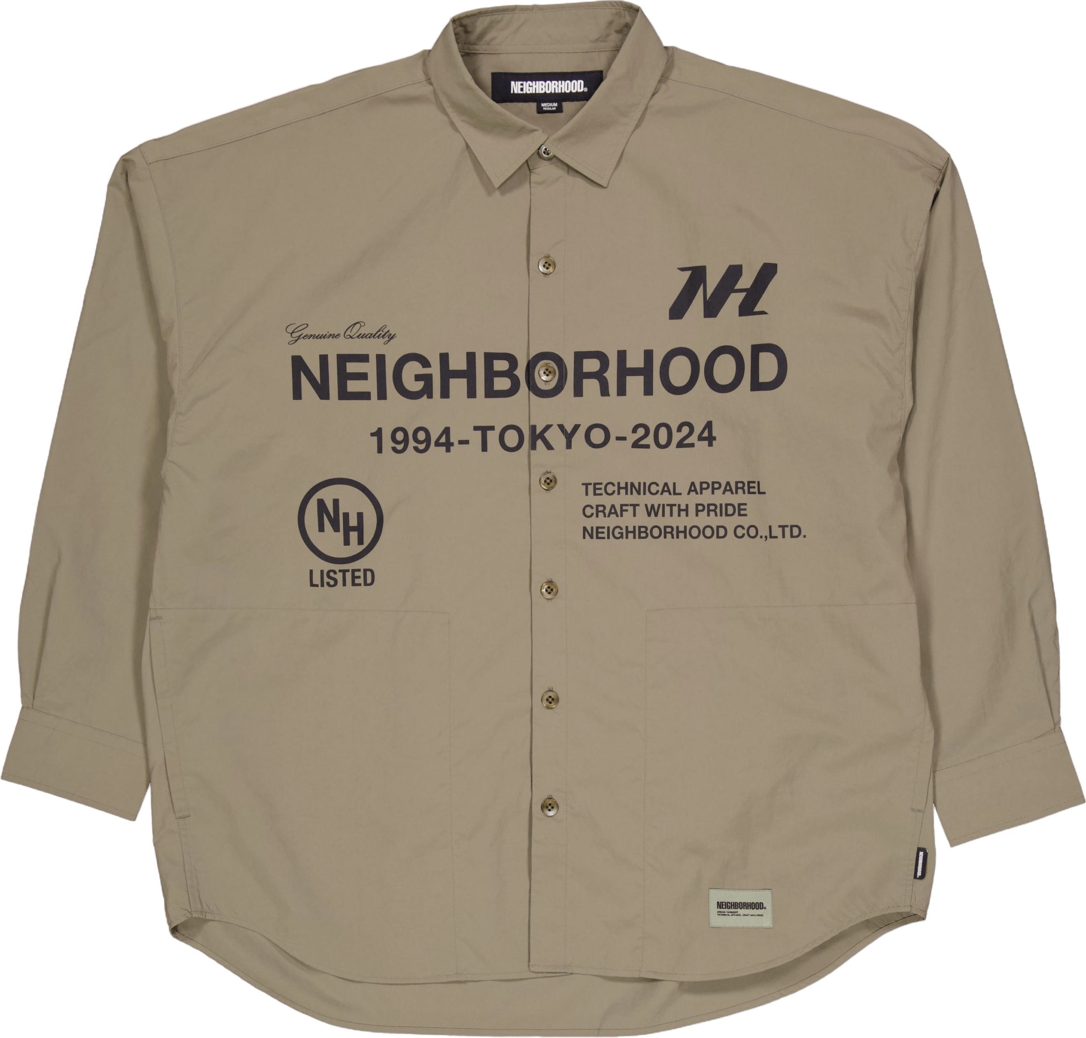 Over Shirt Ls Olive Drab