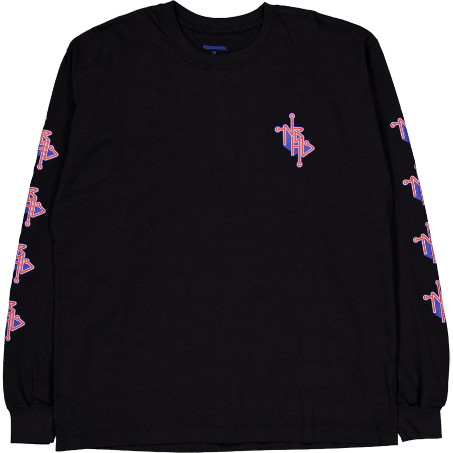 Nh . Tee Ls-12 Black