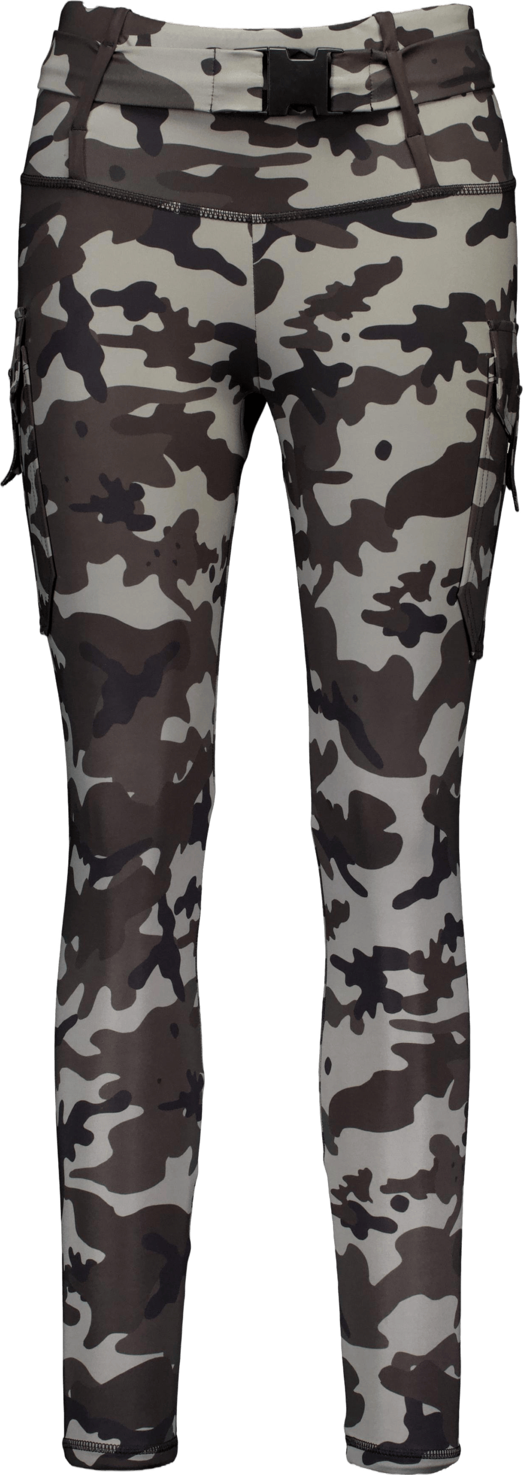 Cargo Camo Stealth Leggings Dark Grey, Female, Apparels, Leggings, Workout, Multi color, L