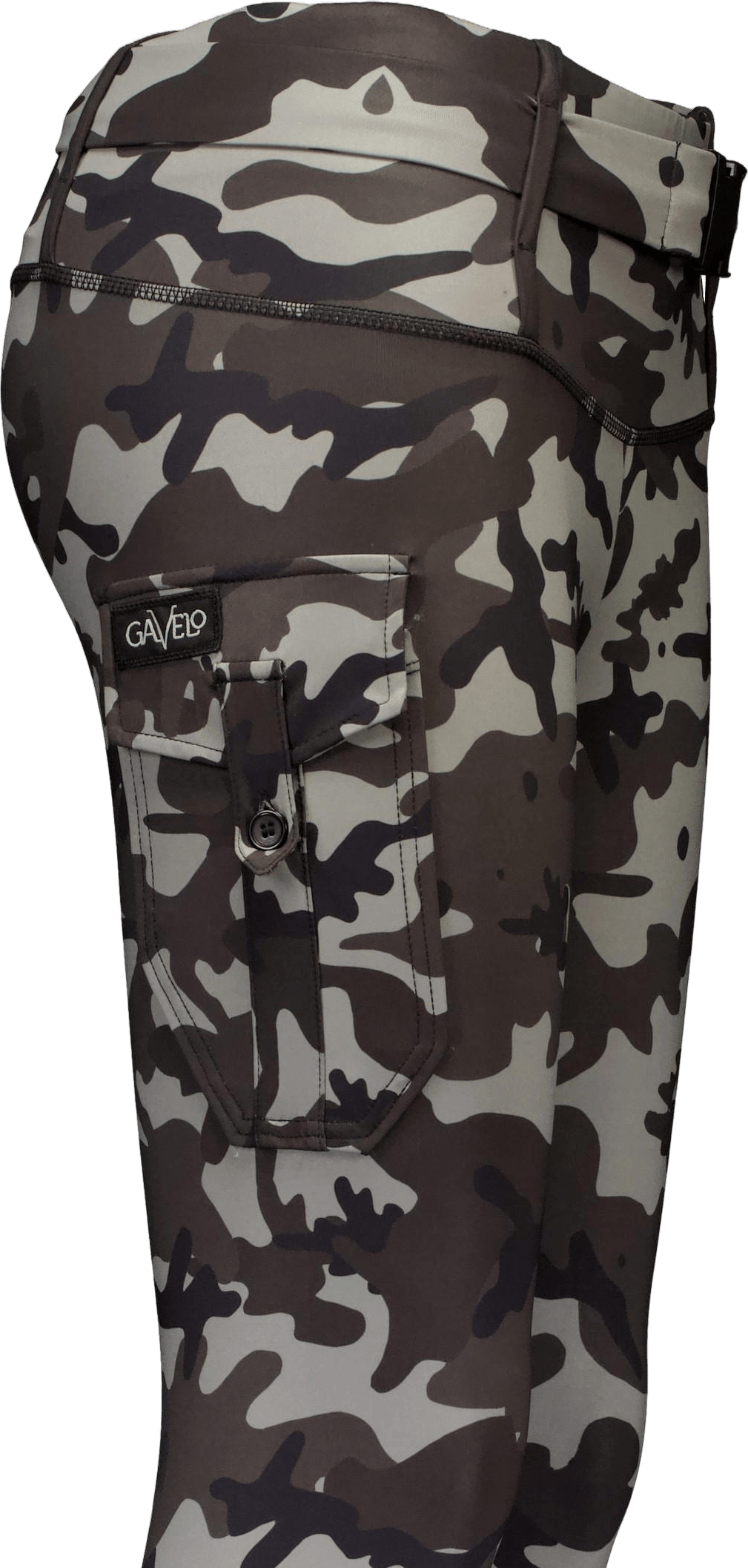 Cargo Camo Stealth Leggings Dark Grey - Bild 3