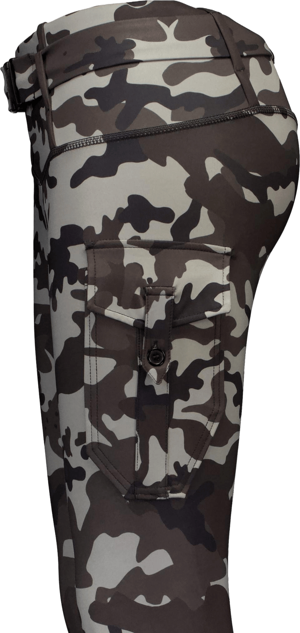 Cargo Camo Stealth Leggings Dark Grey - Bild 4
