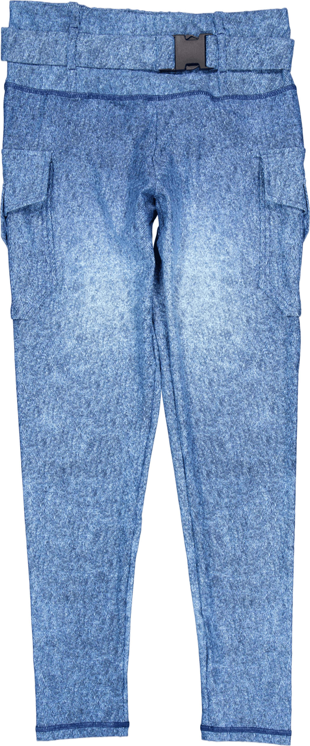 Cargo Leggings Denim Denim