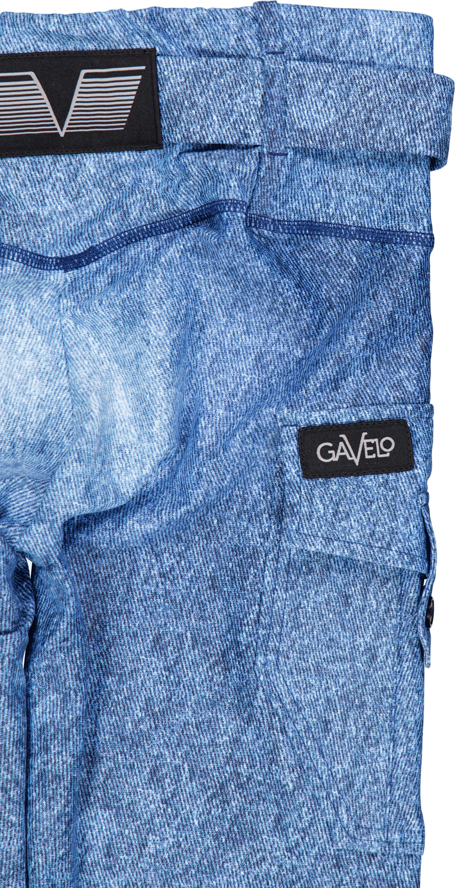 Cargo Leggings Denim Denim - Bild 4