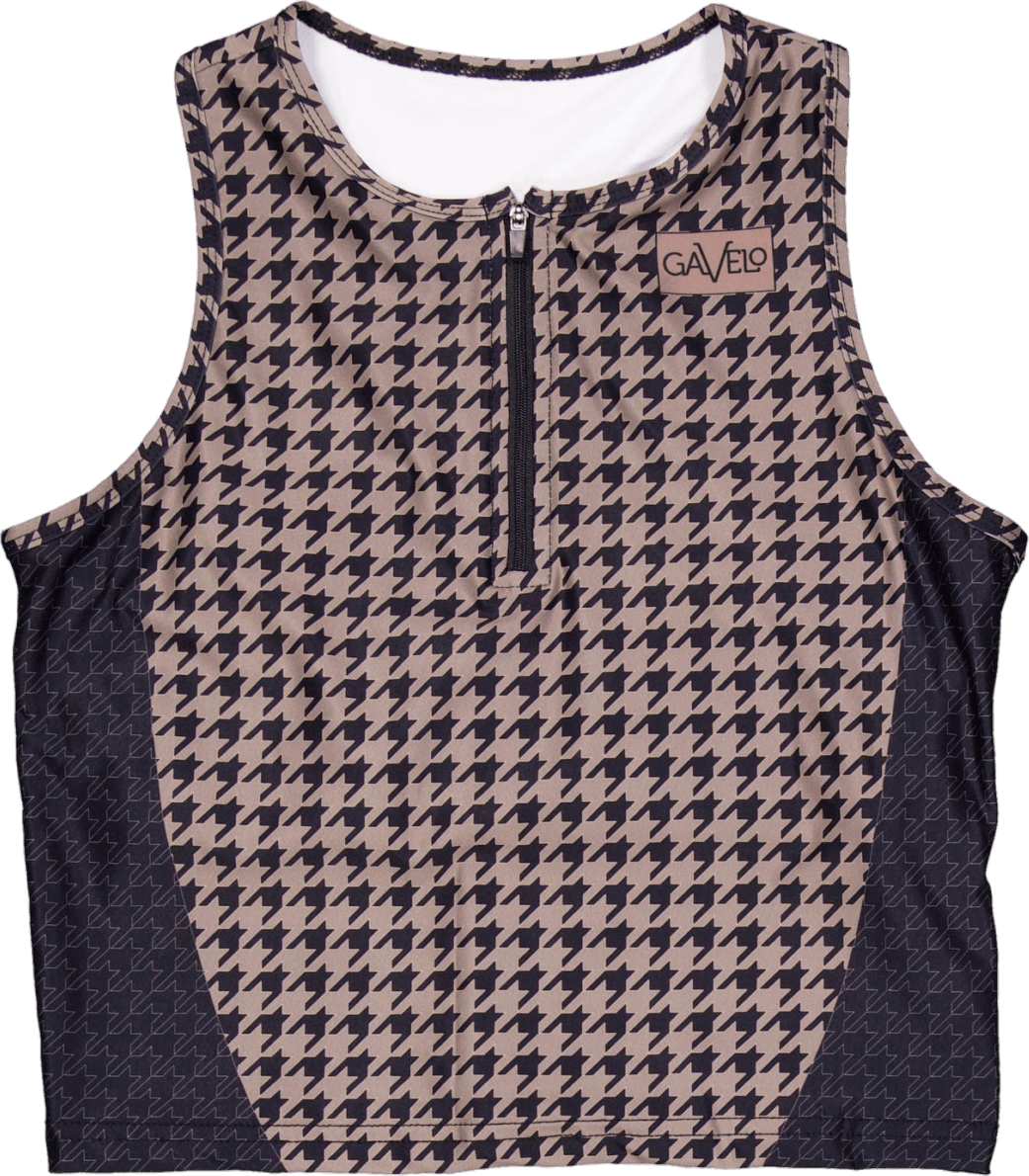 Timeless Elegance Champagne To Black/beige, Female, Kläder, Tops, Träning, Svart/Beige, M