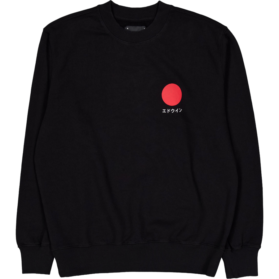 Japanese Sun Sweat-black Black