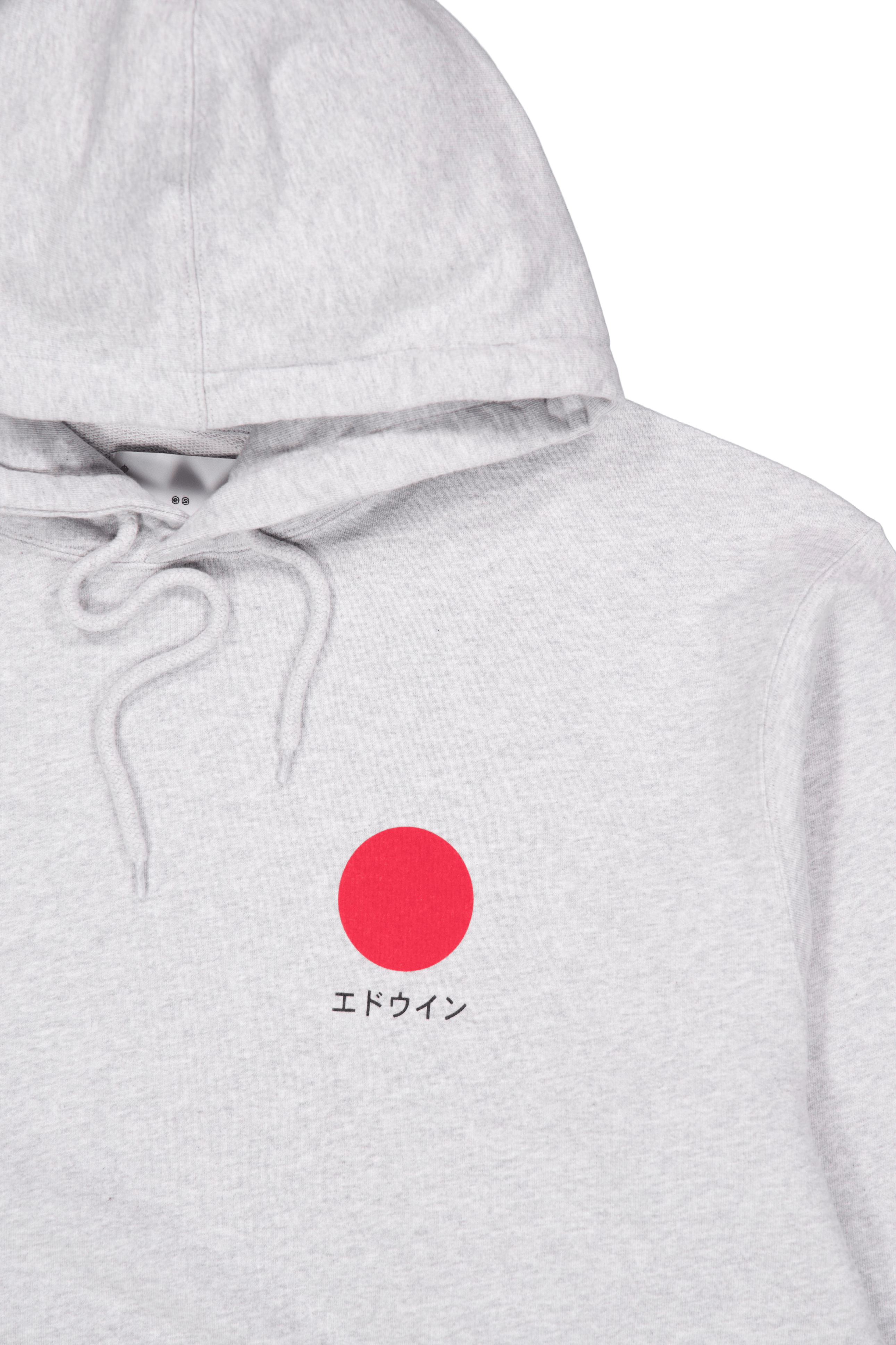 Japanese Sun Hoodie Sweat-grey Grey Marl - Bild 3