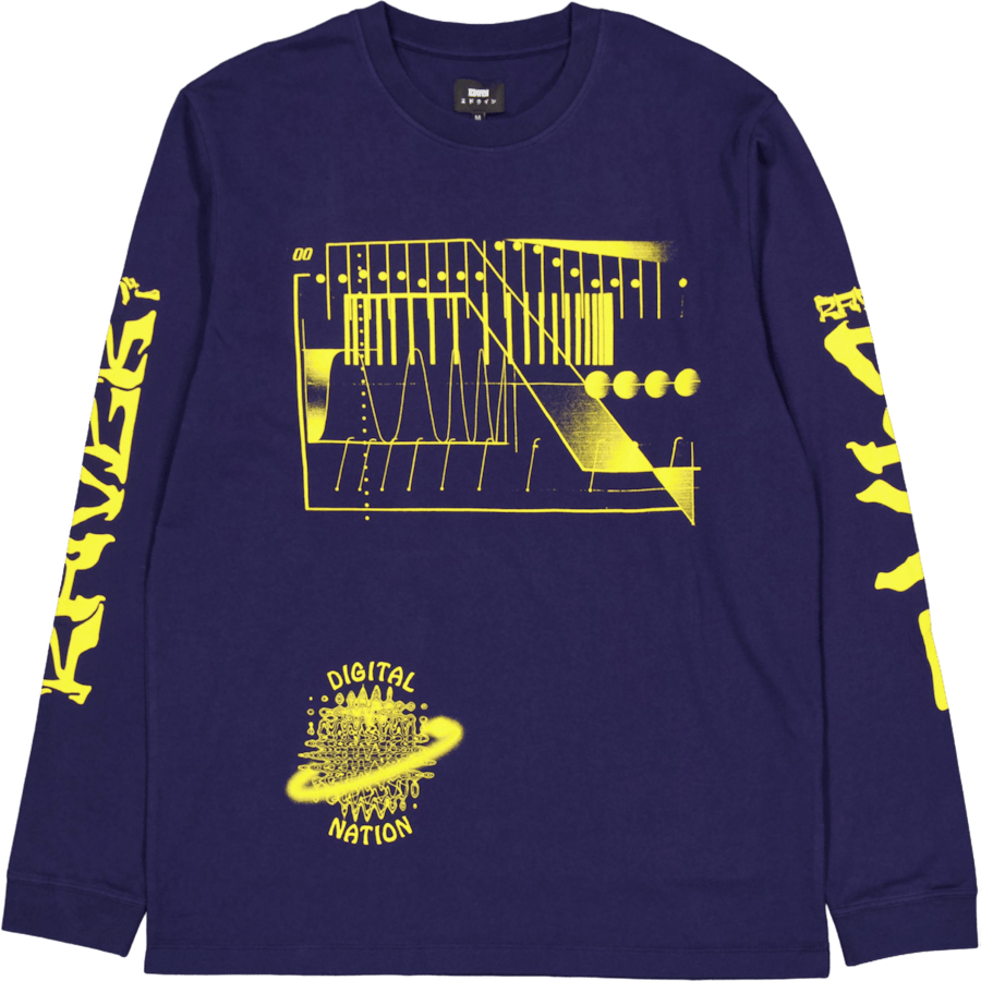 New Paradigm T-shirt Ls-mariti Maritime Blue