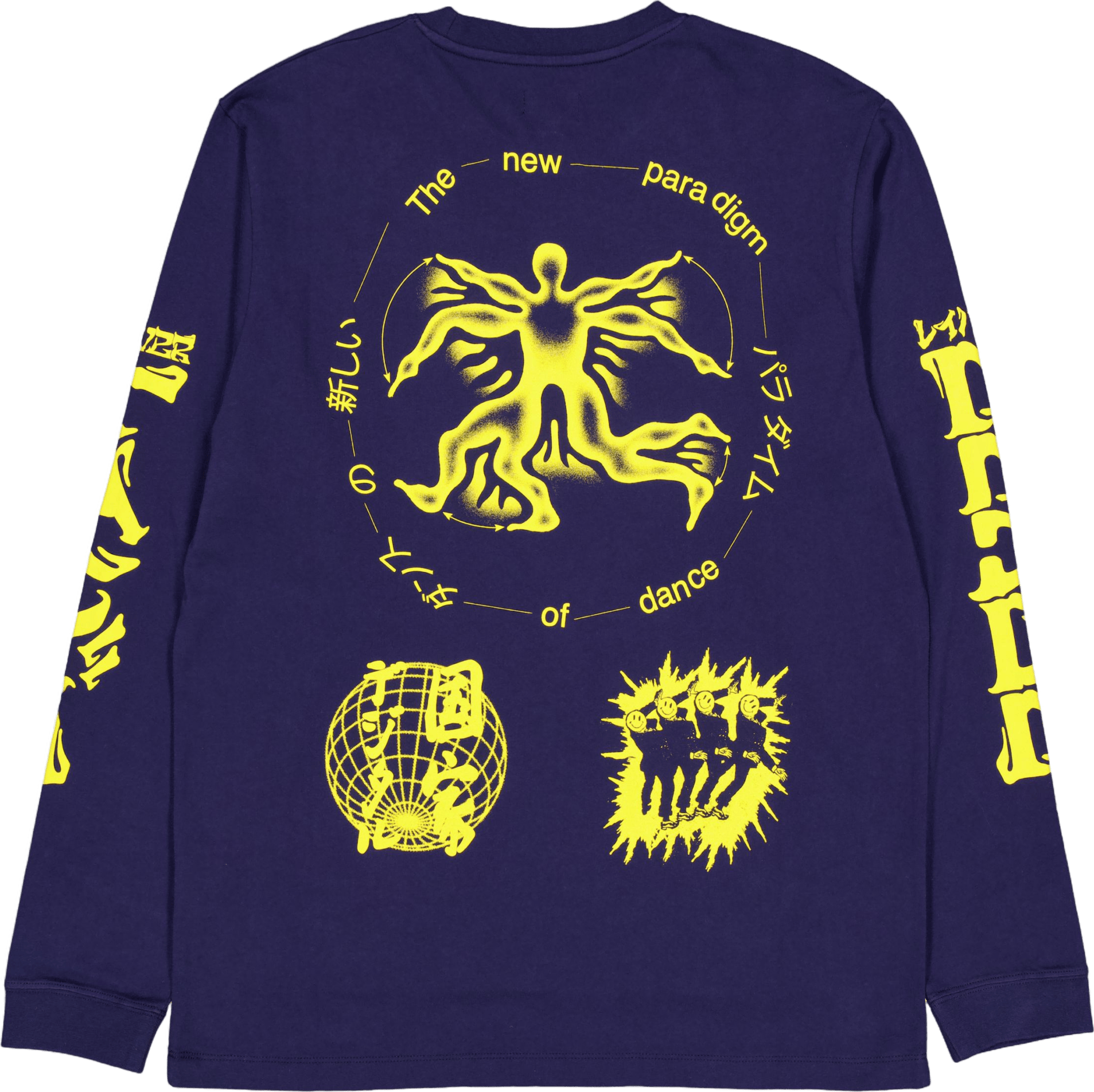 New Paradigm T-shirt Ls-mariti Maritime Blue - Bild 2