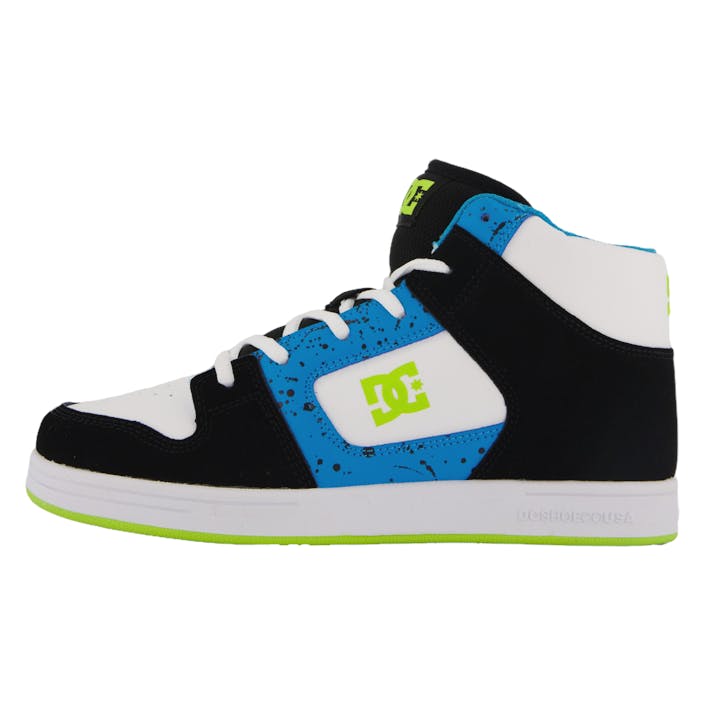 Manteca 4 Hi Black/grey/green, Unisex, Topánky, Tenisky, vysoké tenisky, Viacfarebná, EU 31