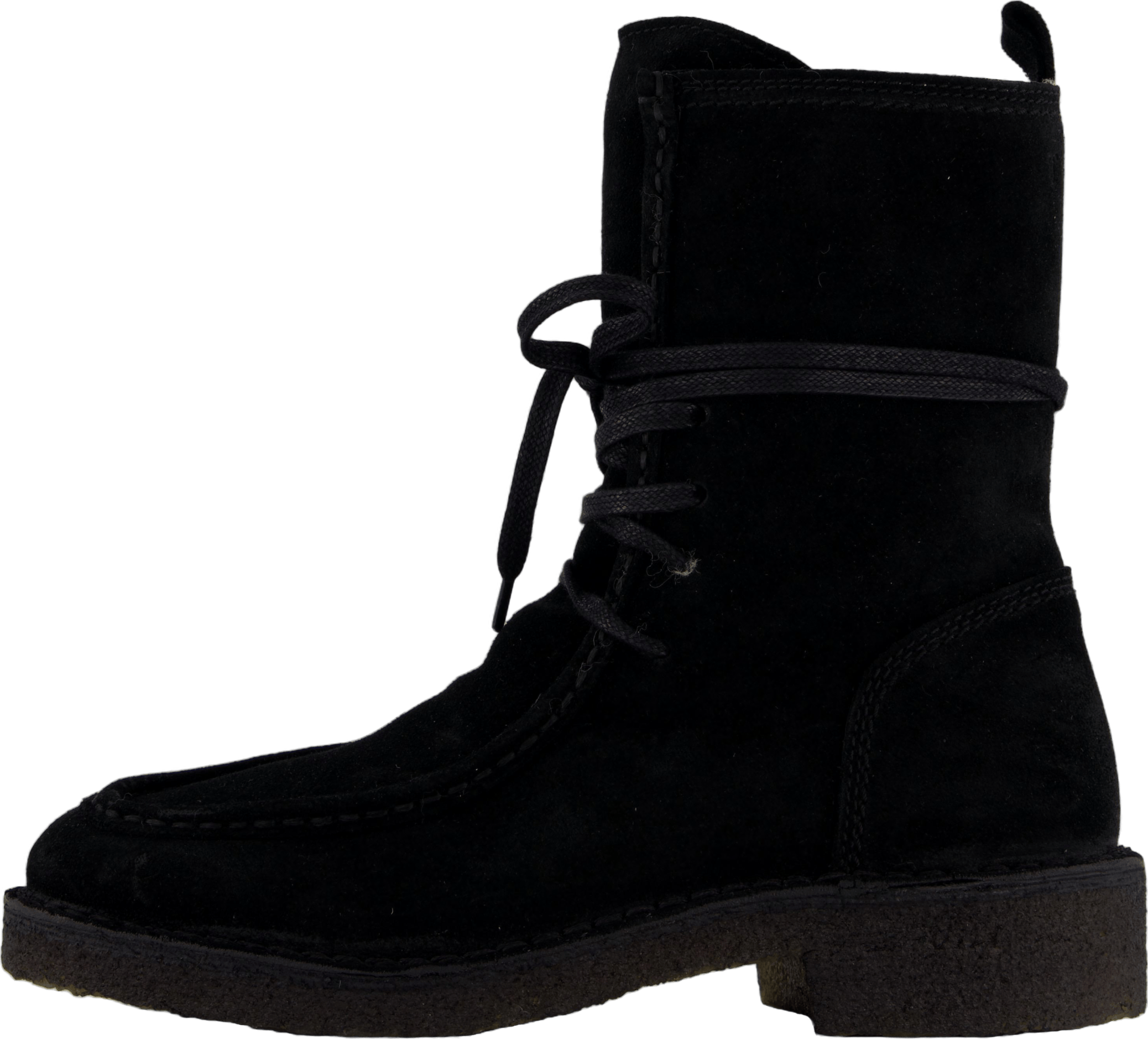 T6959 Black Suede/black Sole 500