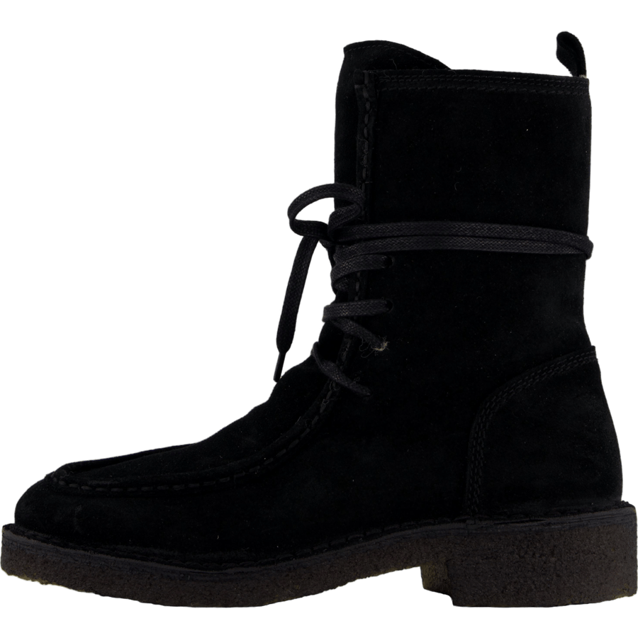 T6959 Black Suede/black Sole 500