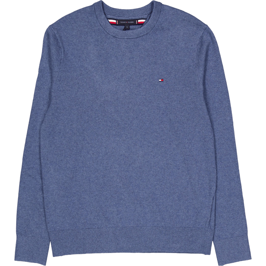 Pima Org Ctn Cashmere Crew Nec