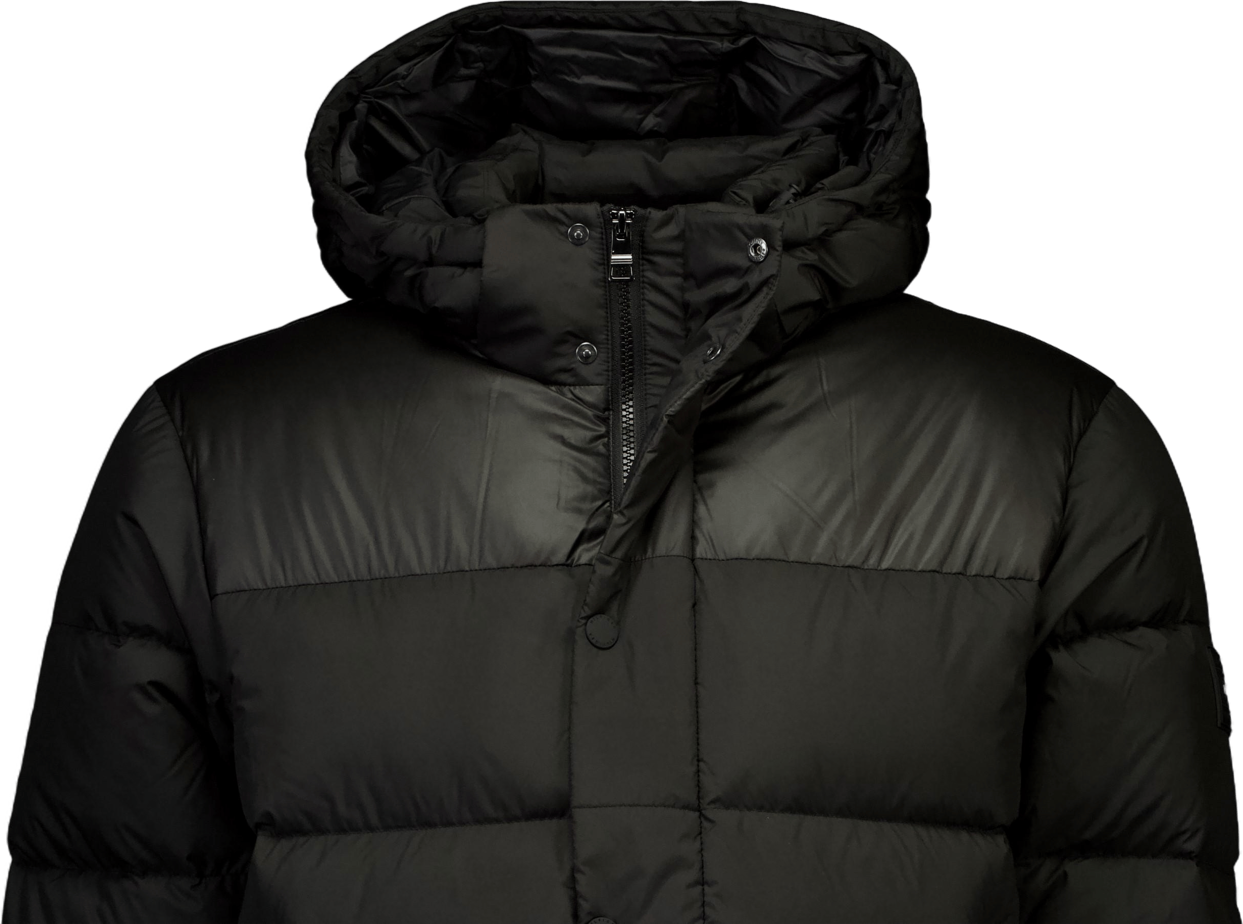 Mix Down Hooded Puffer Jacket - Bild 4