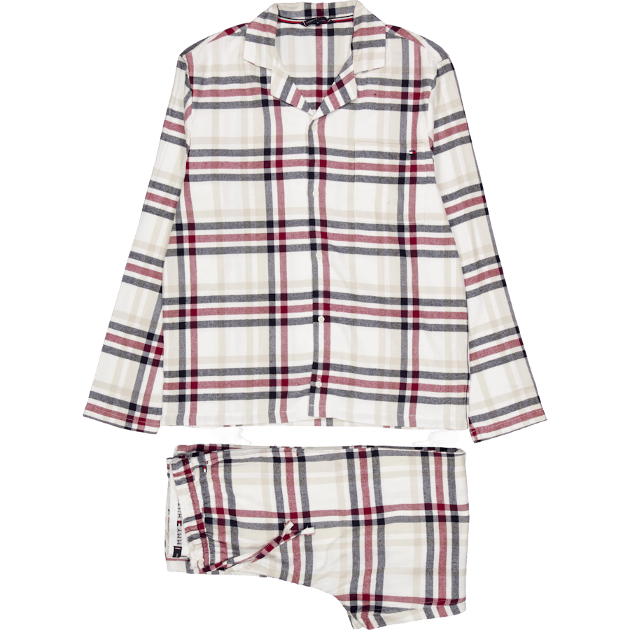 Ls Flannel Pj Shirt Set