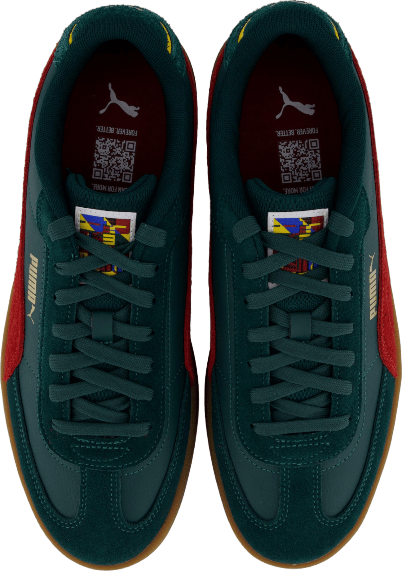 Puma Club Ii Era Year Of Sport Dark Myrtle-intense Red-gum - Bild 6