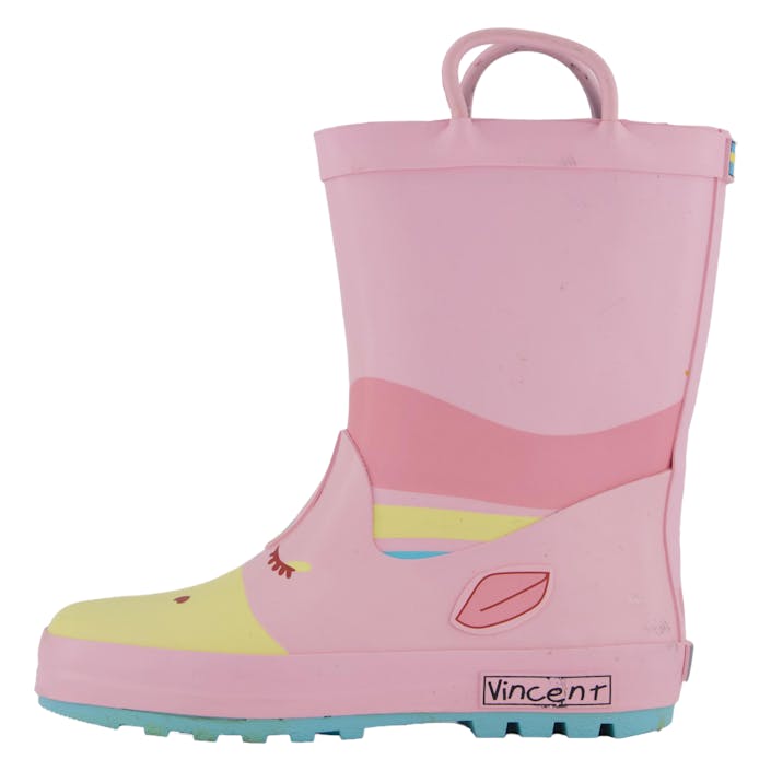 Unicorn Pink, Unisex, Shoes, Boots, rubber boots, Pink, EU 25