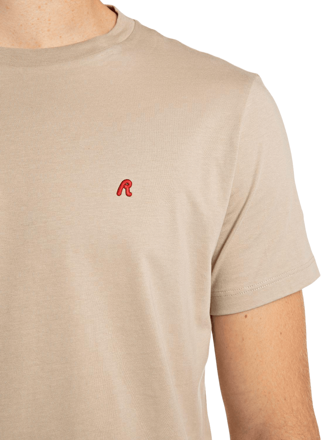 R Tee 803 Light Taupe - Bild 3