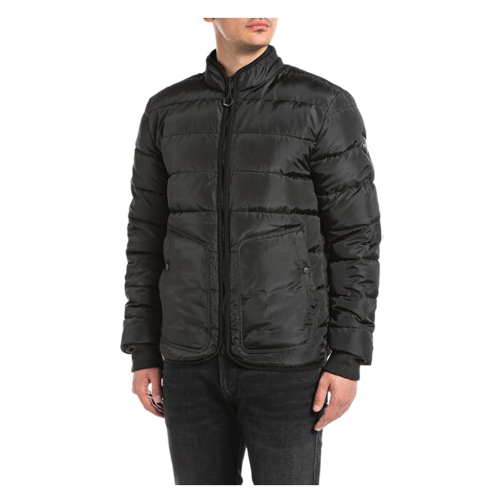 Replay Jacket 998 Nearly Black, Male, Apparels, jackets, Black, S