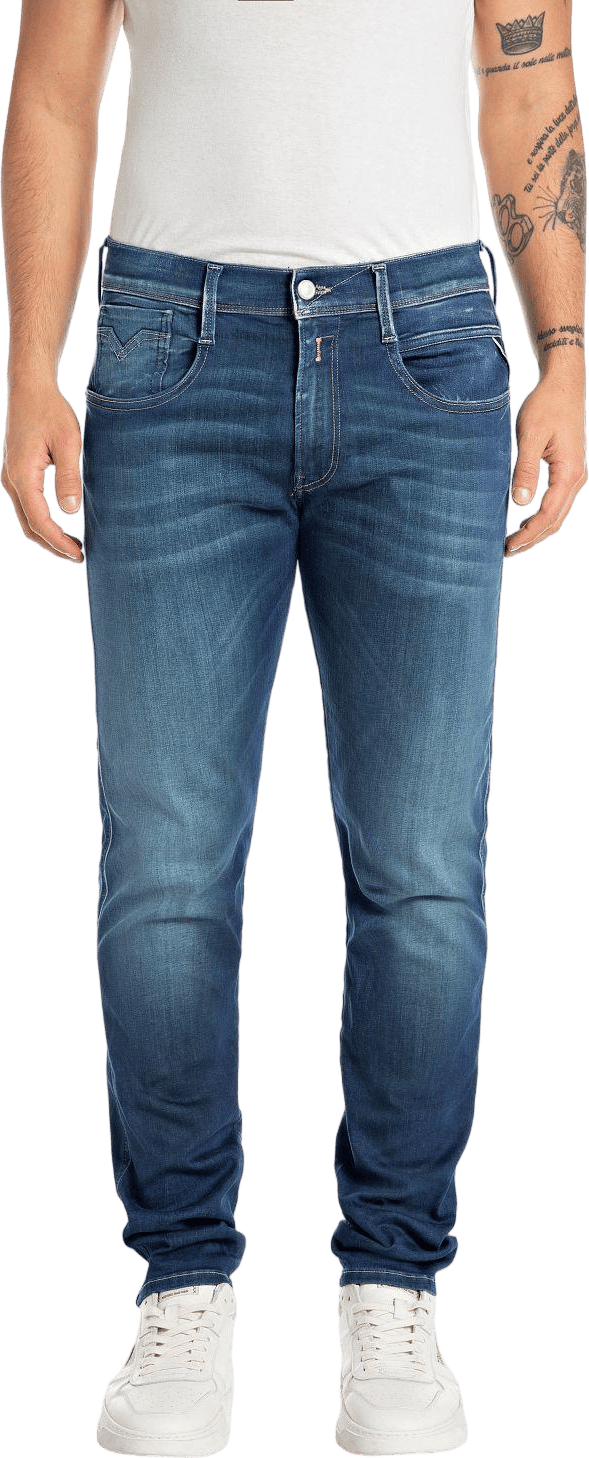 Anbass Hyperflex Eco Plus 009 Medium Blue, Male, Kläder, Bottoms, Blå, 33"/34"