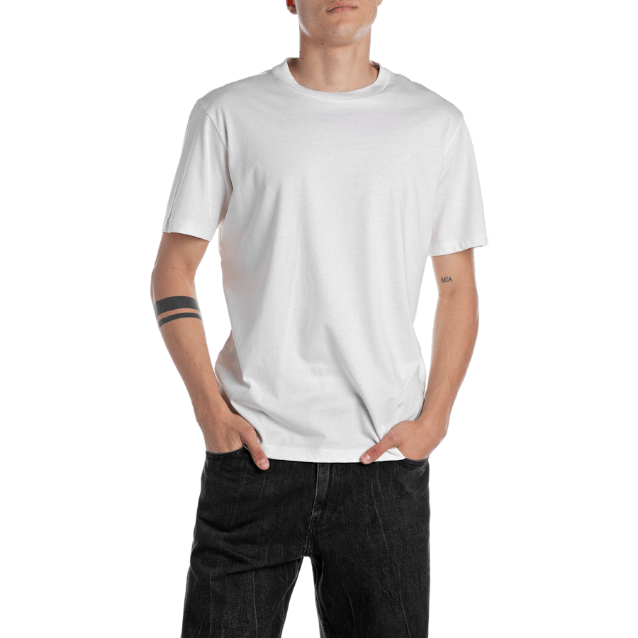 Crew Neck T-shirt 011 Natural White