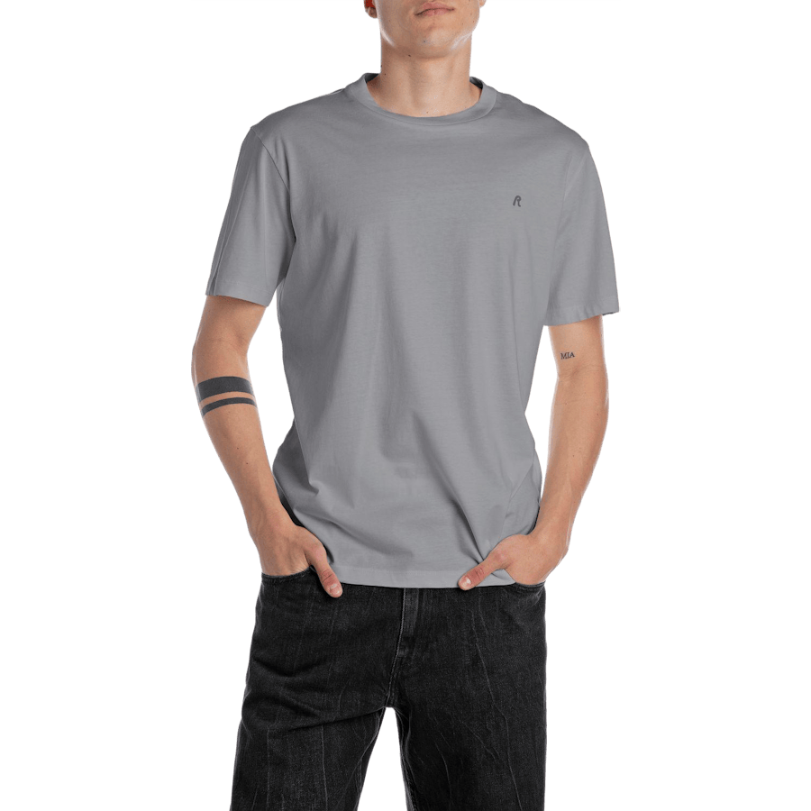 Crew Neck T-shirt 093 Lead Grey