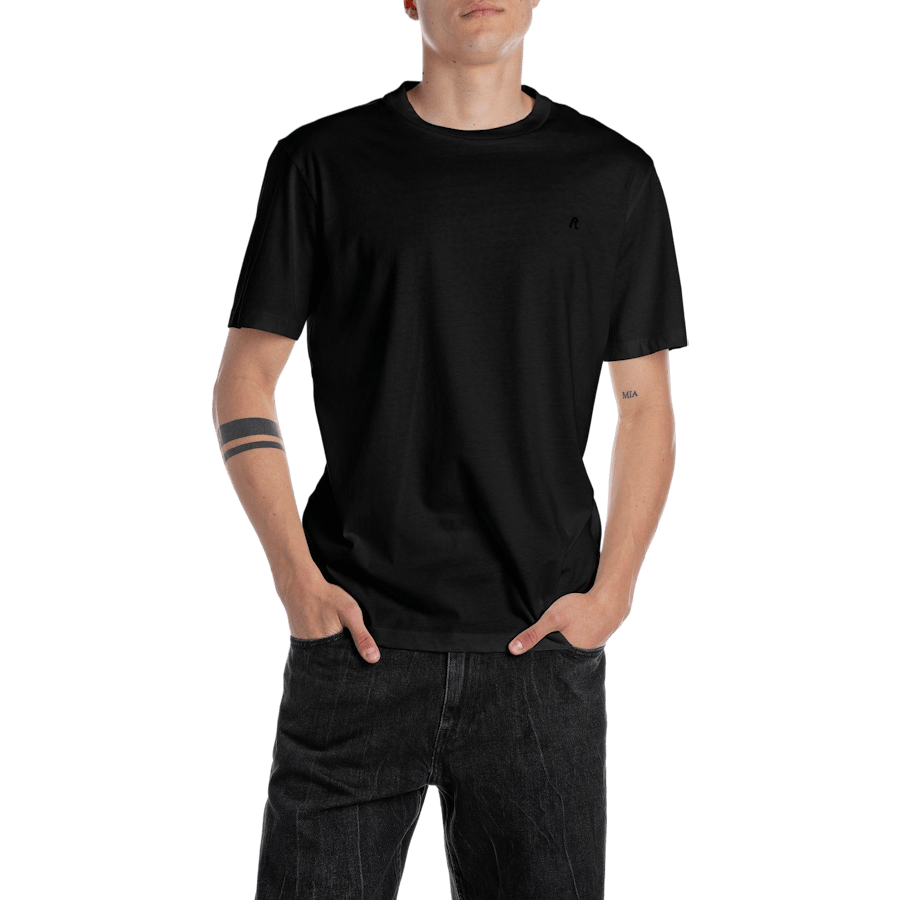 Crew Neck T-shirt 098 Black