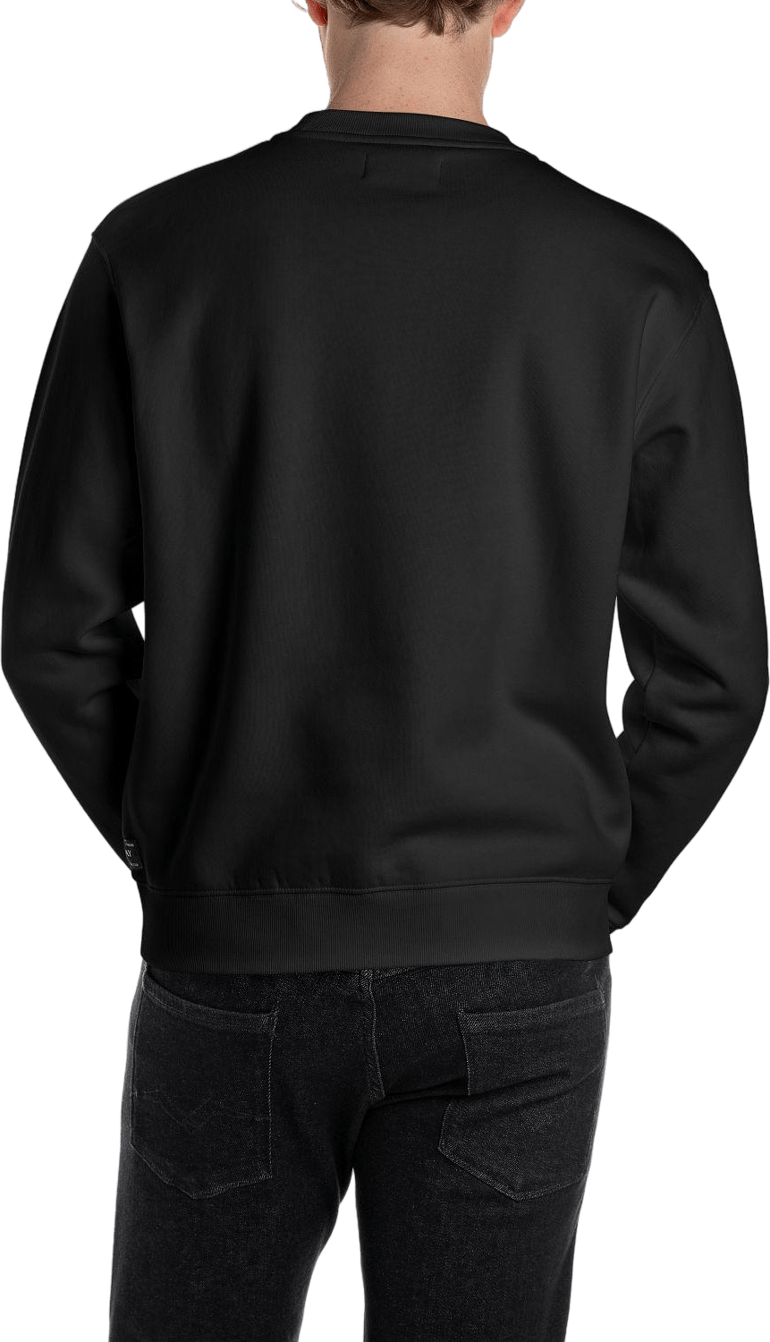 Crew Neck Sweatshirt 098 Black - Bild 2