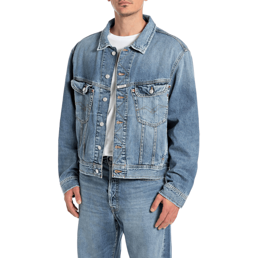 Replay 901 Denim Jacket 099 Medium Blue