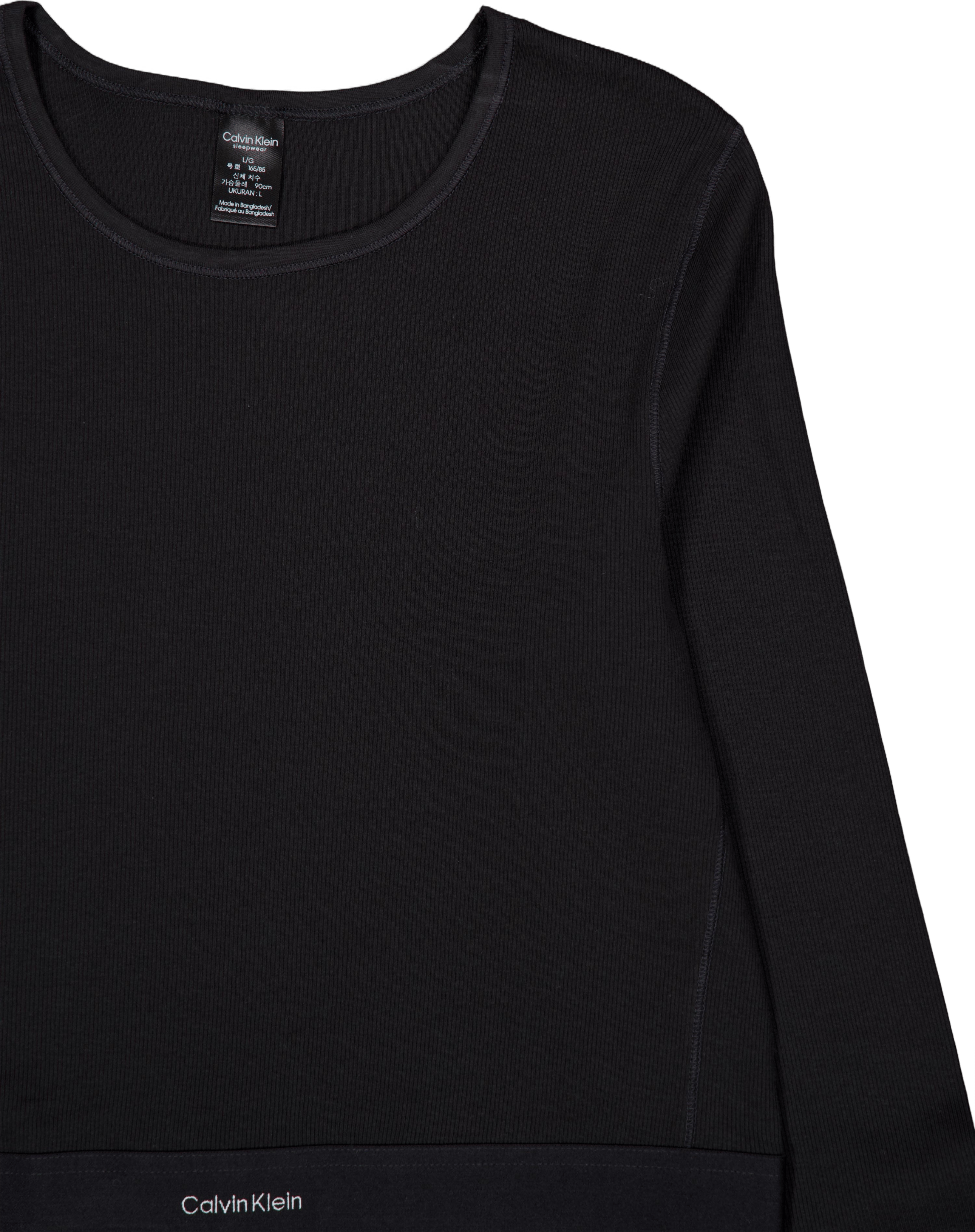 L/s Crop Crew Black - Bild 3