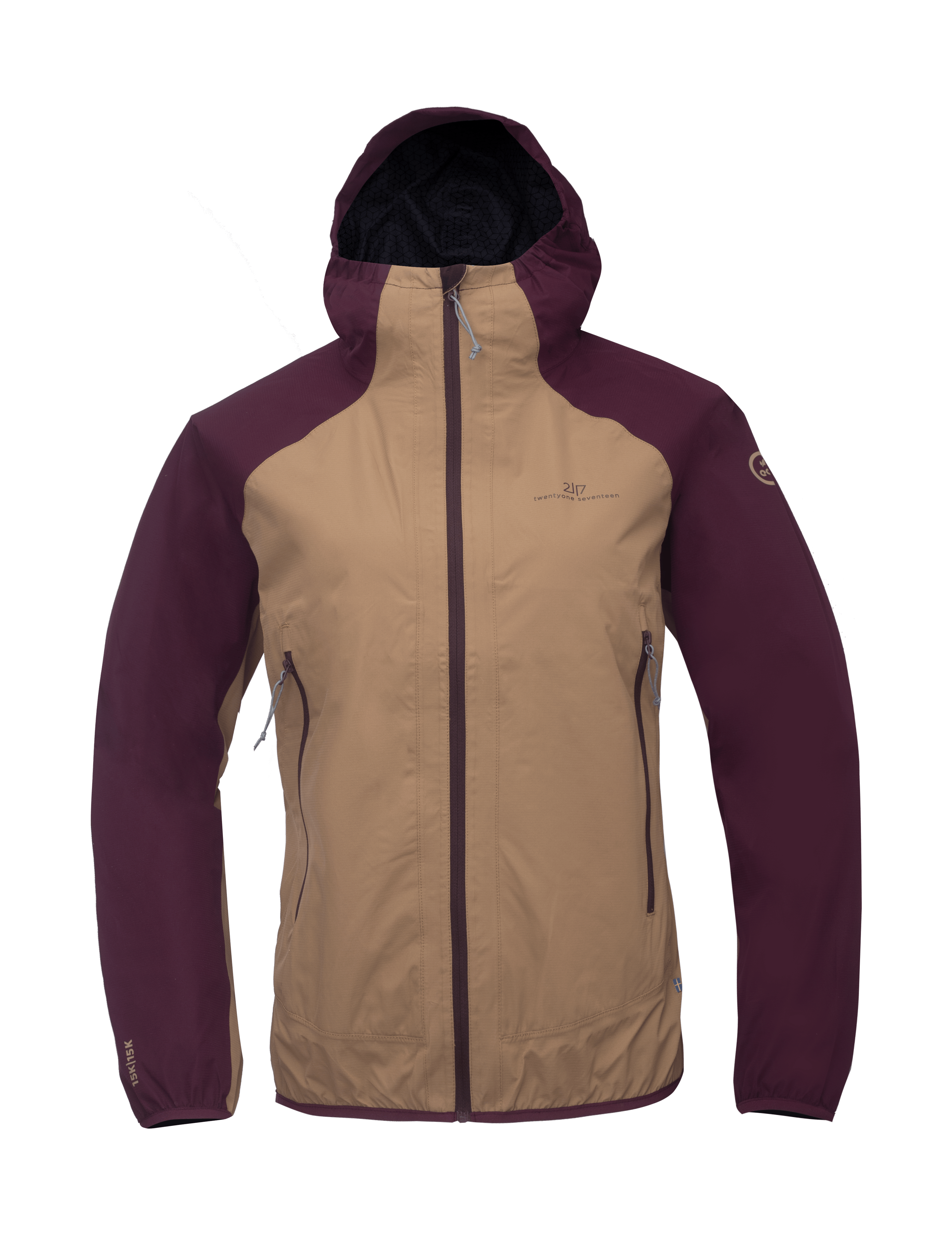 Klacken 2,5 Jacket W Kitt/brown - Bild 2