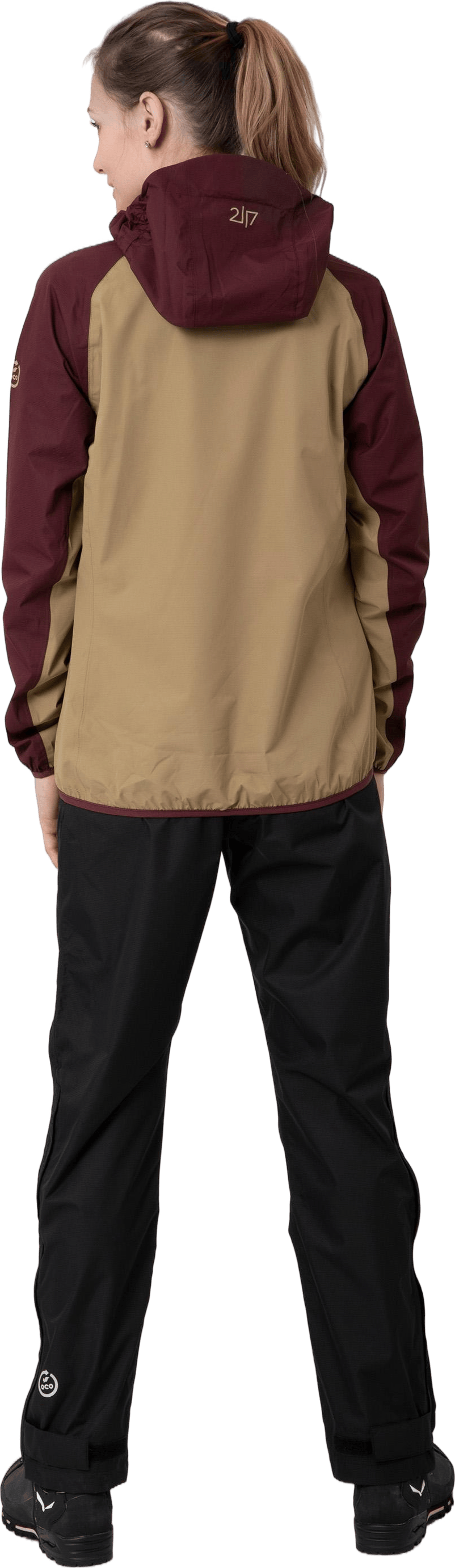 Klacken 2,5 Jacket W Kitt/brown - Bild 4