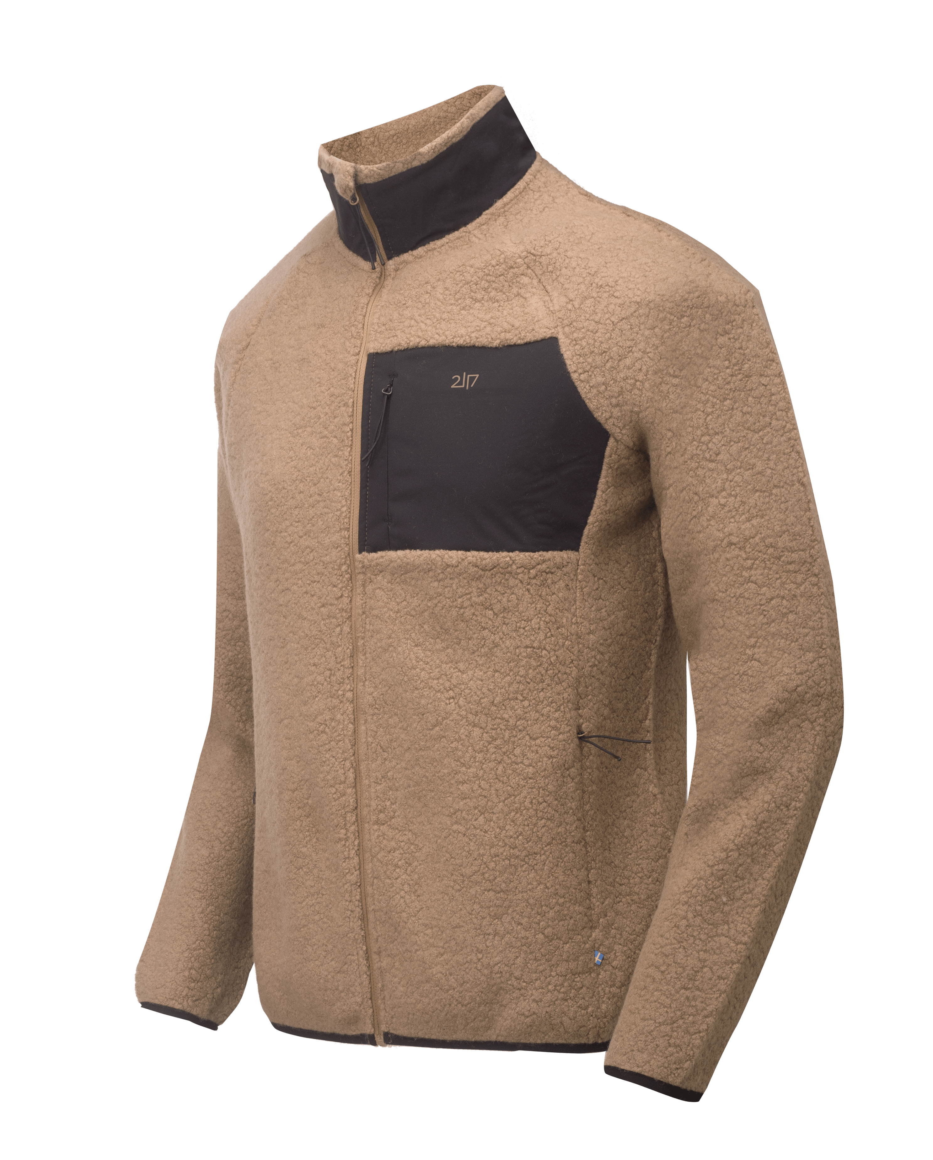 Skord Pile Jacket M Kitt/brown, Male, Kläder, jackor, Brun, L