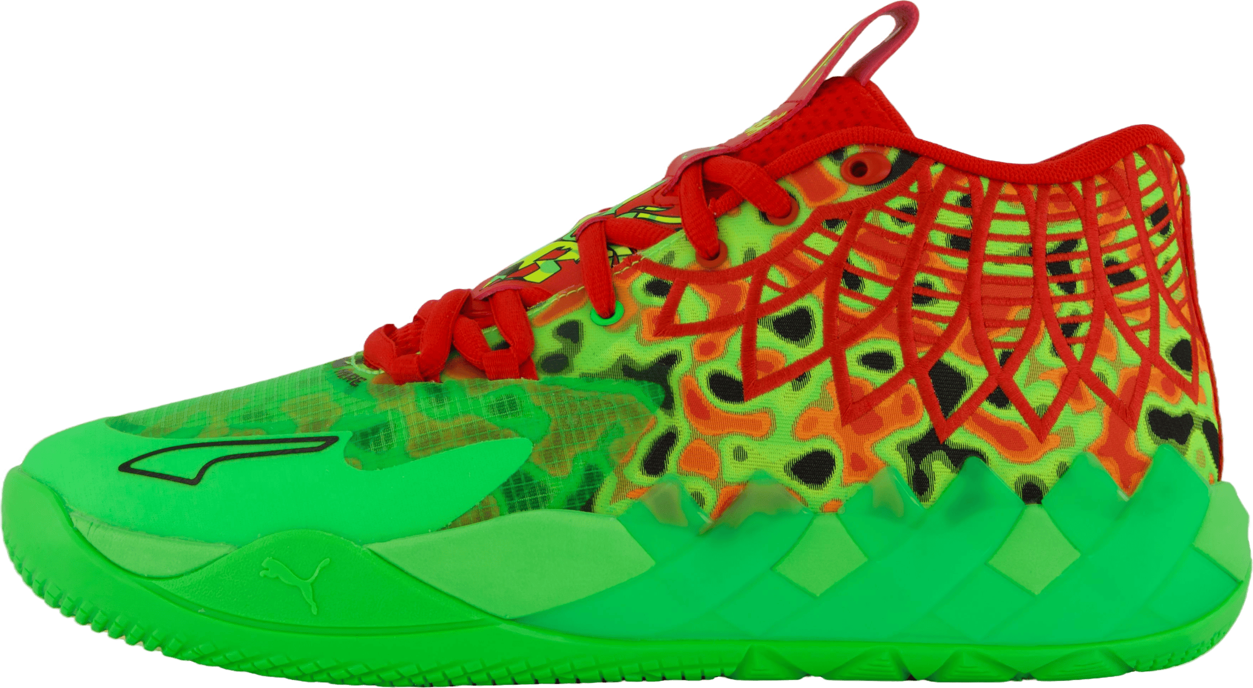 Mb.01 Thermal Fluro Green Pes-puma Red