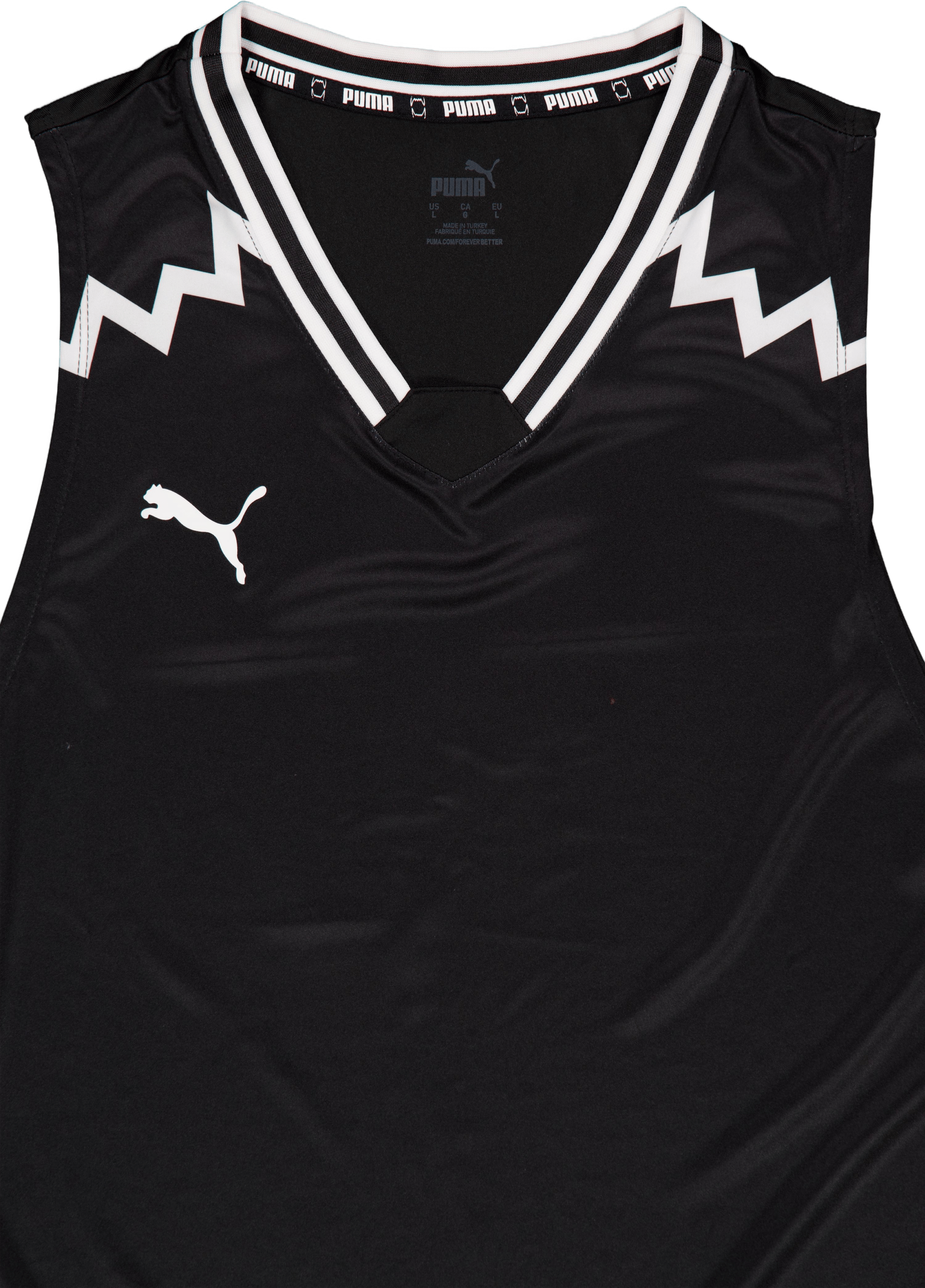 Hoops Team Game Jersey Puma Black - Bild 3