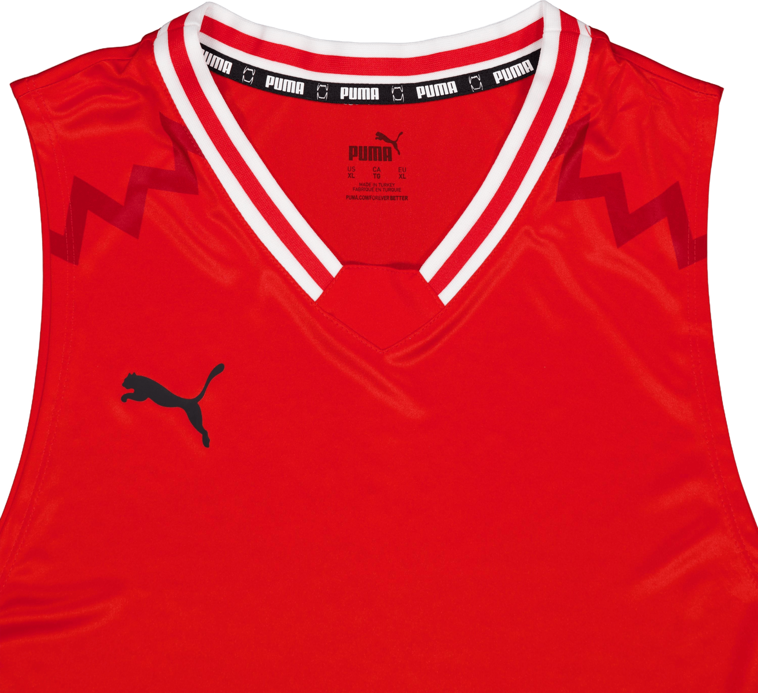 Hoops Team Game Jersey Puma Red - Bild 3