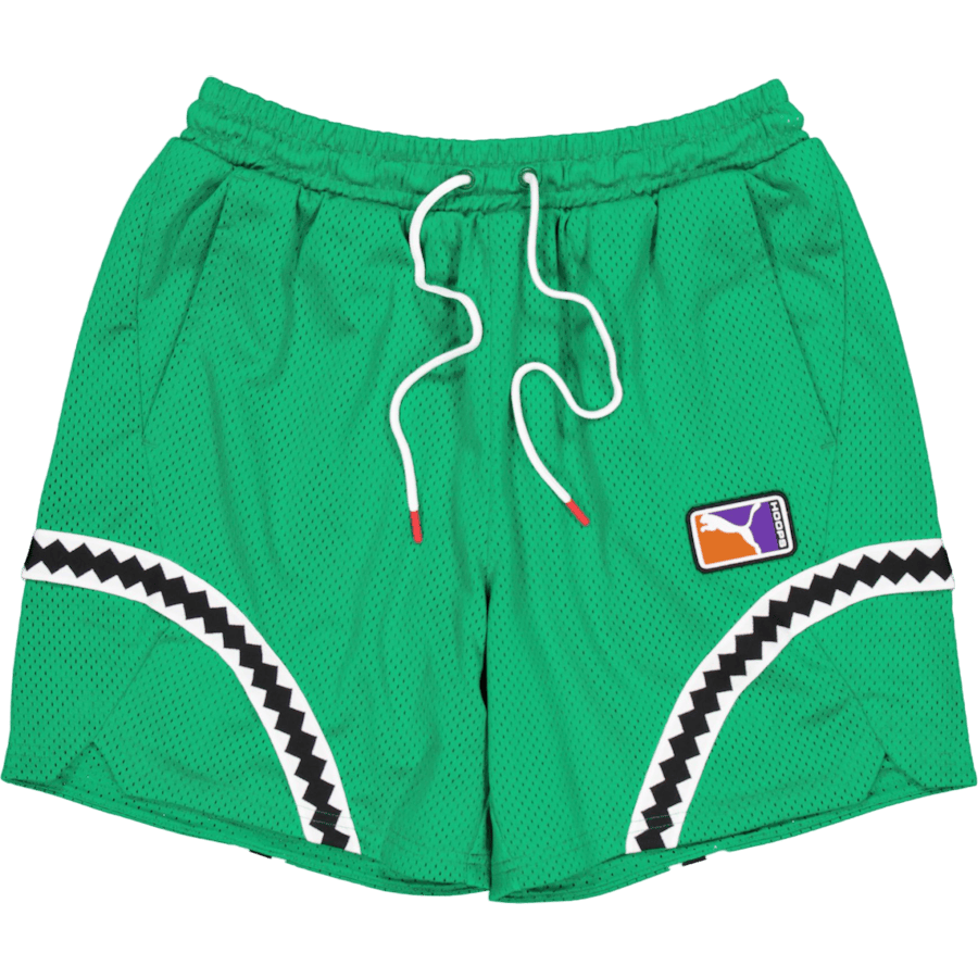 Crowd Craze Mesh Short Archive Green
