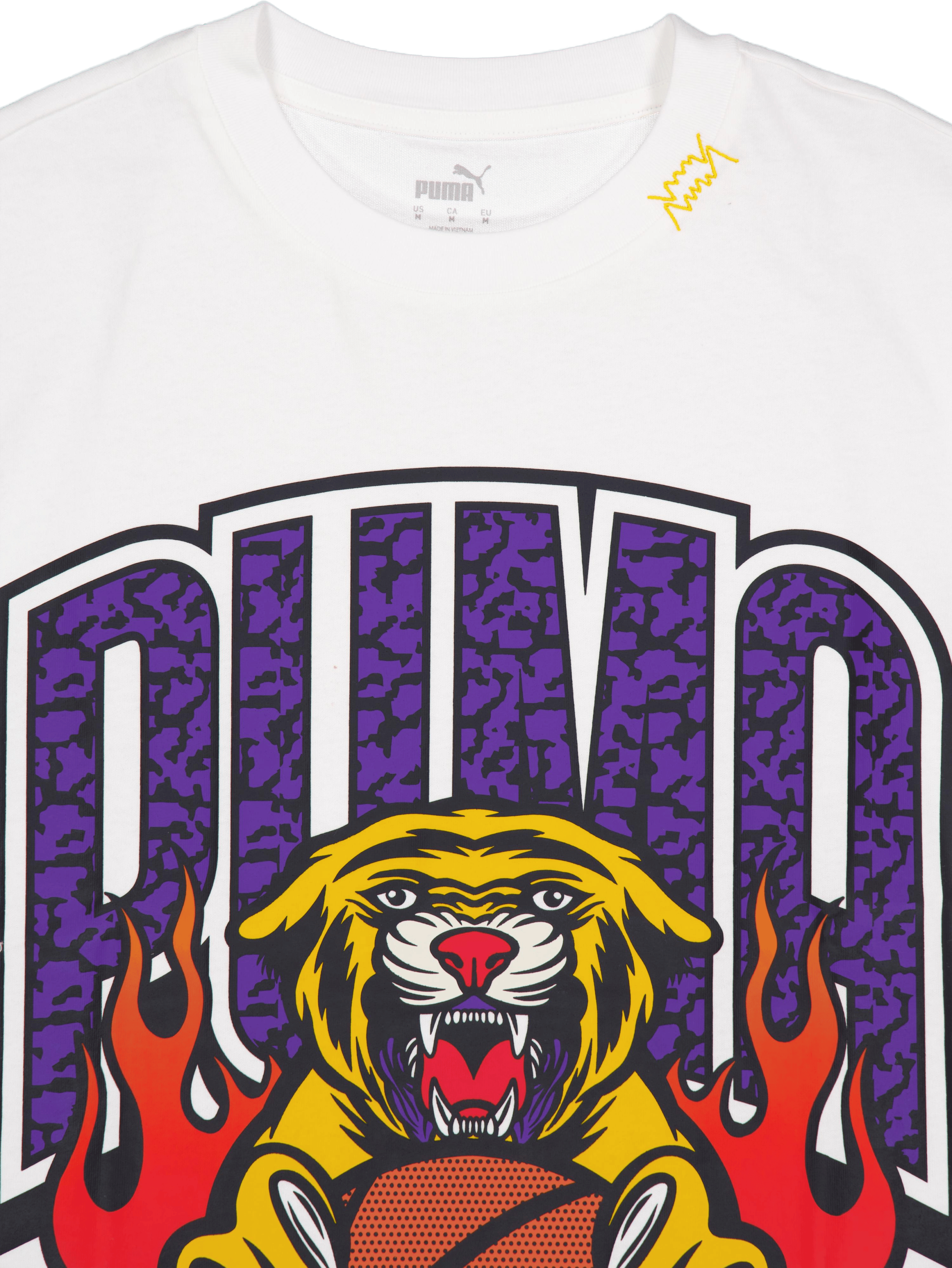 Crowd Craze Tee 3 Puma White - Bild 3