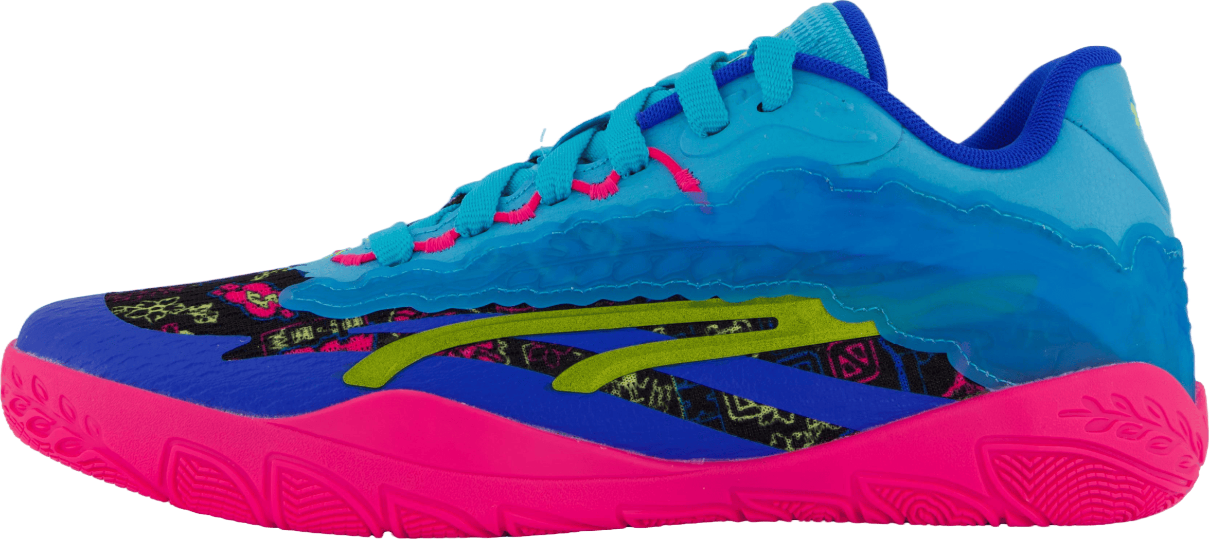 Stewie 3 Midnight In Tokyo Bright Aqua-fluro Pink Pes-pum