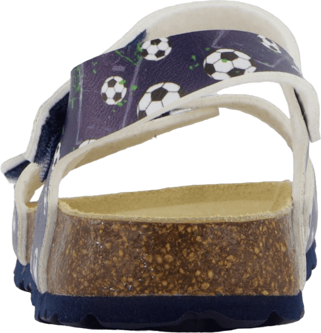 Korkis Sandal Back-strap Blue/multi - Bild 5