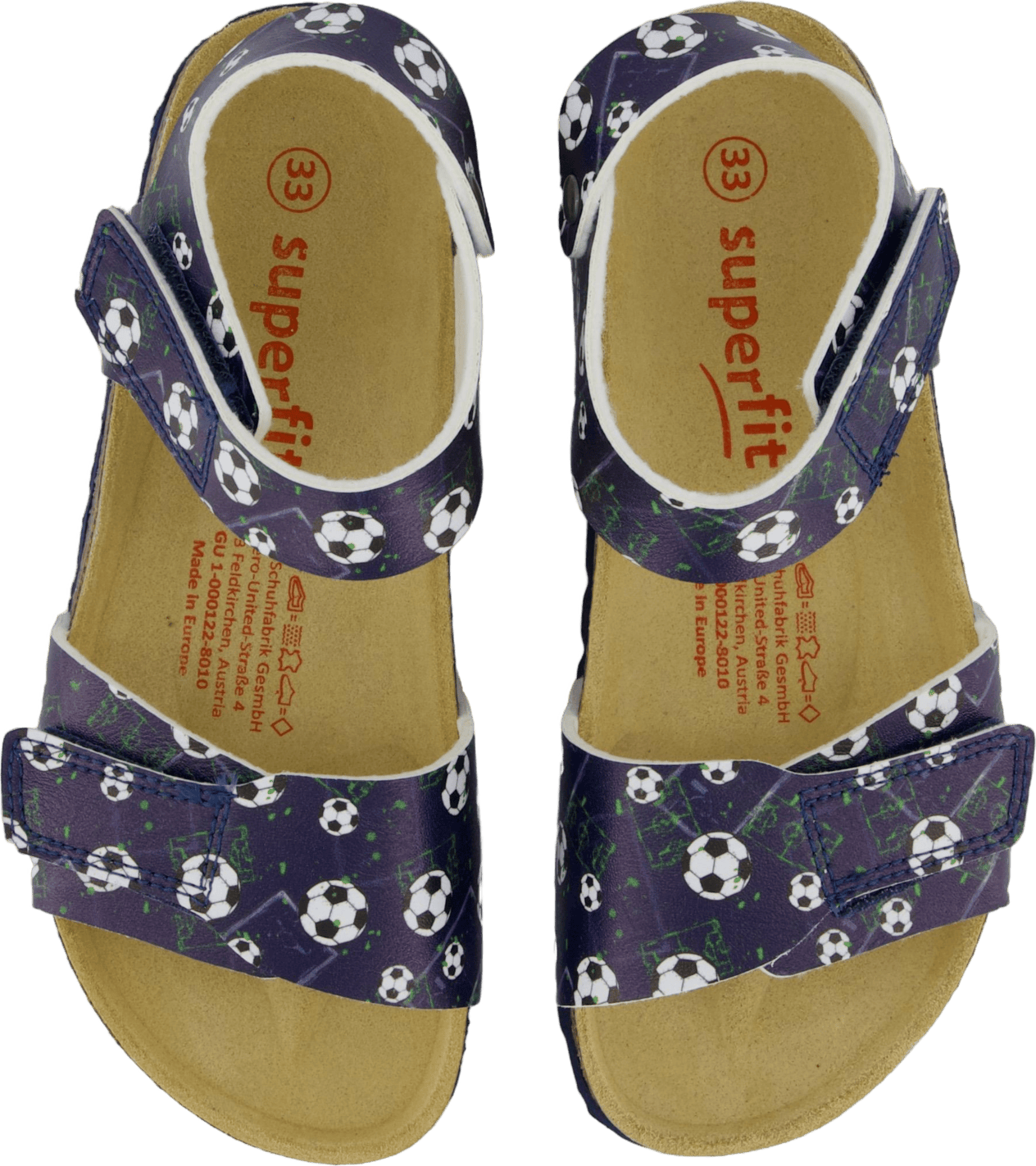 Korkis Sandal Back-strap Blue/multi - Bild 6