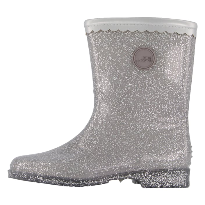 Winter Rubber Boot K Silver, Unisex, Buty, Botki i Sztyblety, kalosze, Szary, EU 33