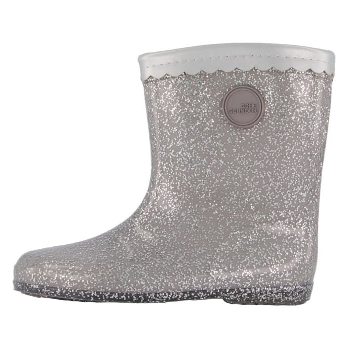 Winter Rubber Boot T Silver, Unisex, Buty, Botki i Sztyblety, kalosze, Szary, EU 24