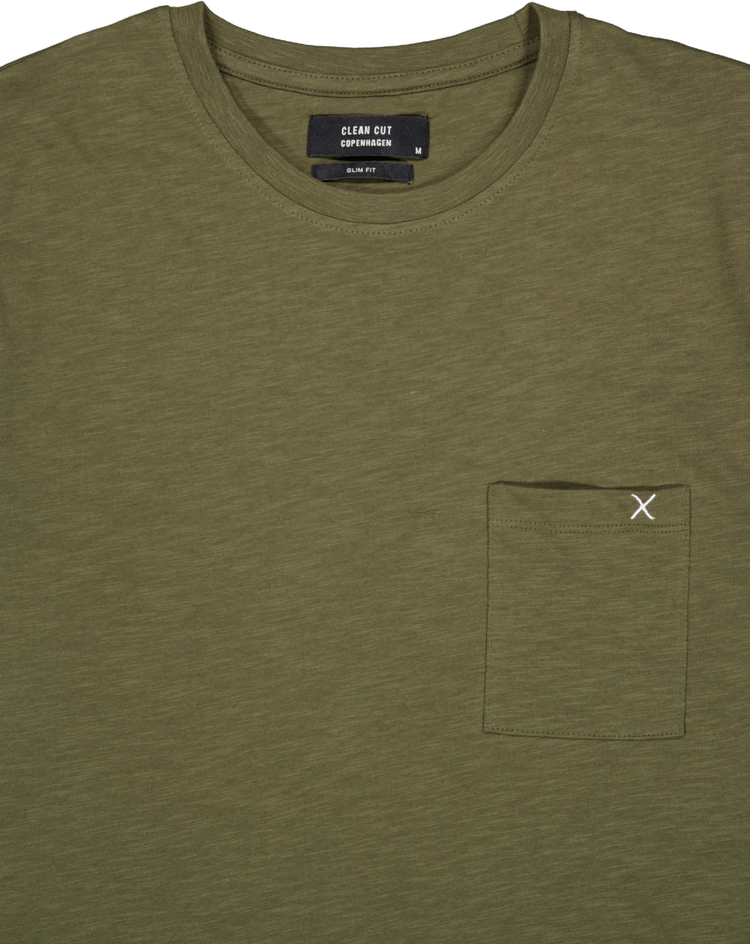 Kolding Organic Tee S/s Army - Bild 3
